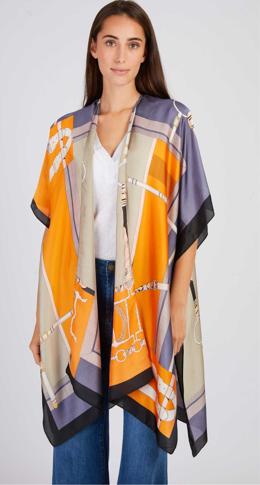 Kimono imprimé JOELLE