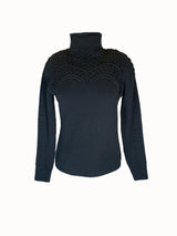 Pull Col Rond Brodé JOFFREY