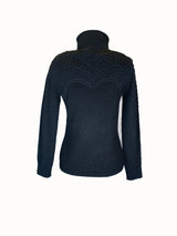 Pull Col Rond Brodé JOFFREY