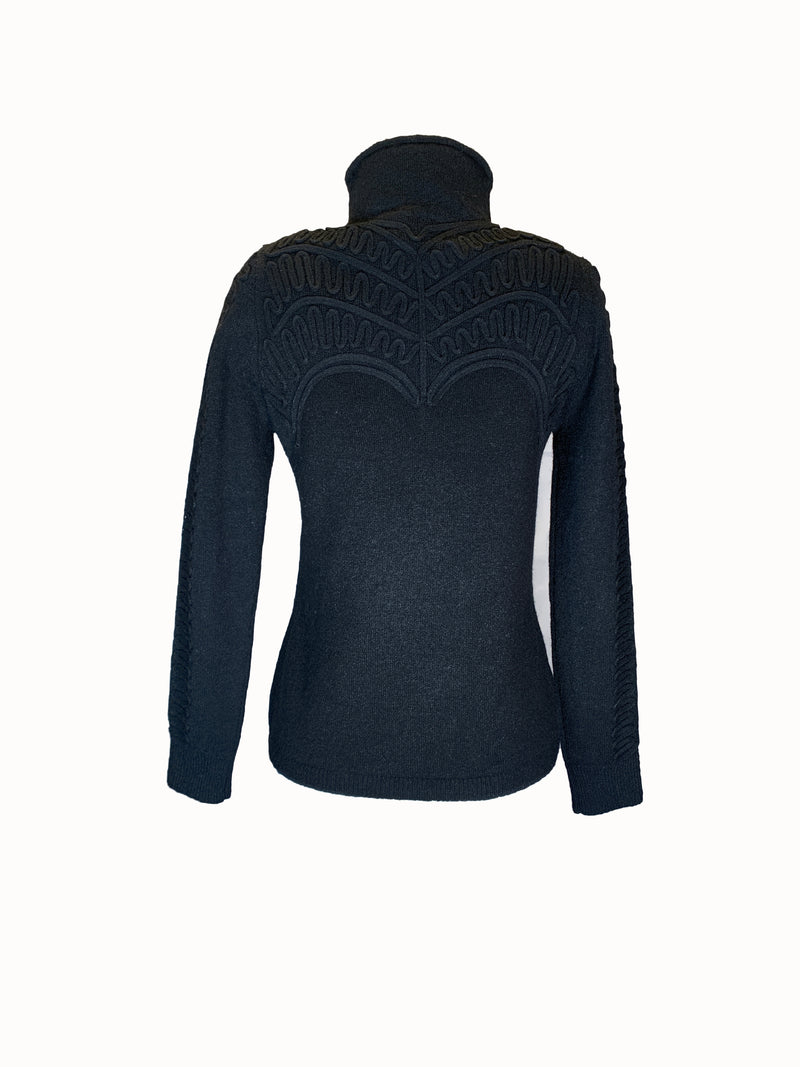 Pull Col Rond Brodé JOFFREY