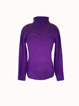Pull Col Rond Brodé JOFFREY