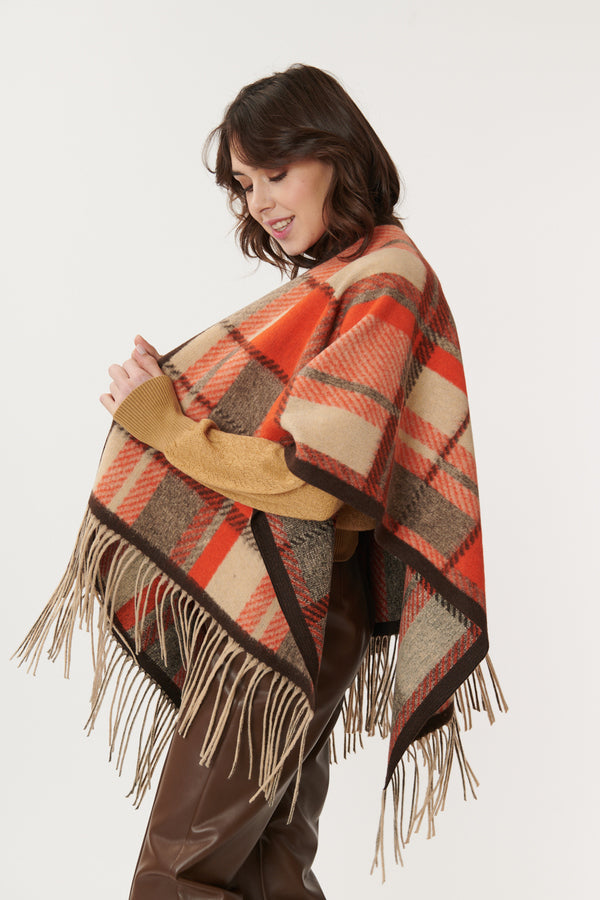 Poncho à Carreaux POMME