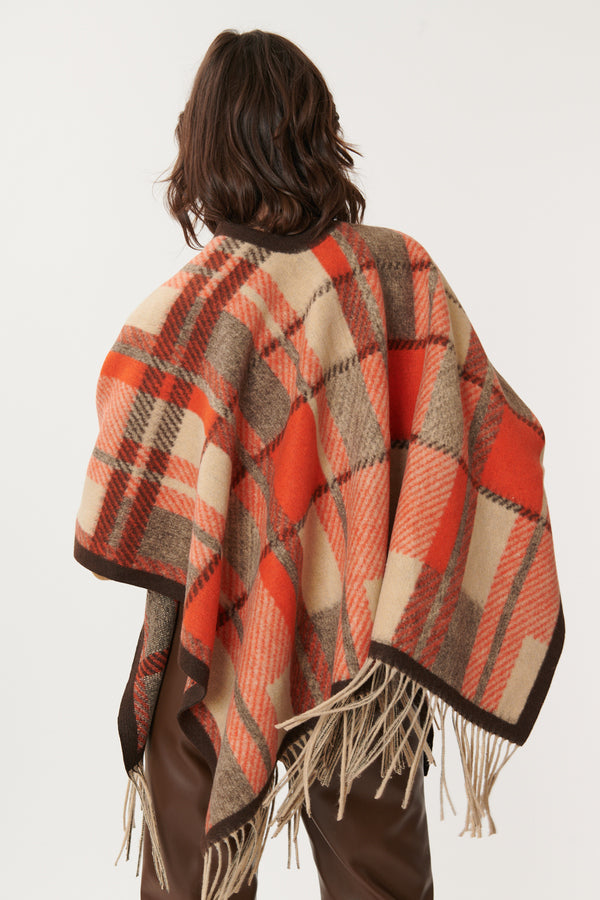 Poncho à Carreaux POMME
