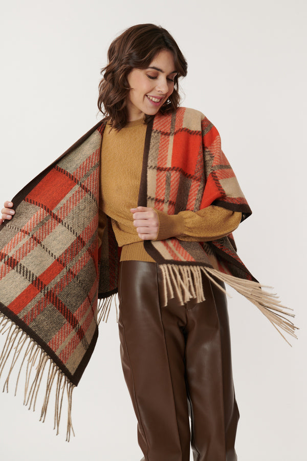 Poncho à Carreaux POMME