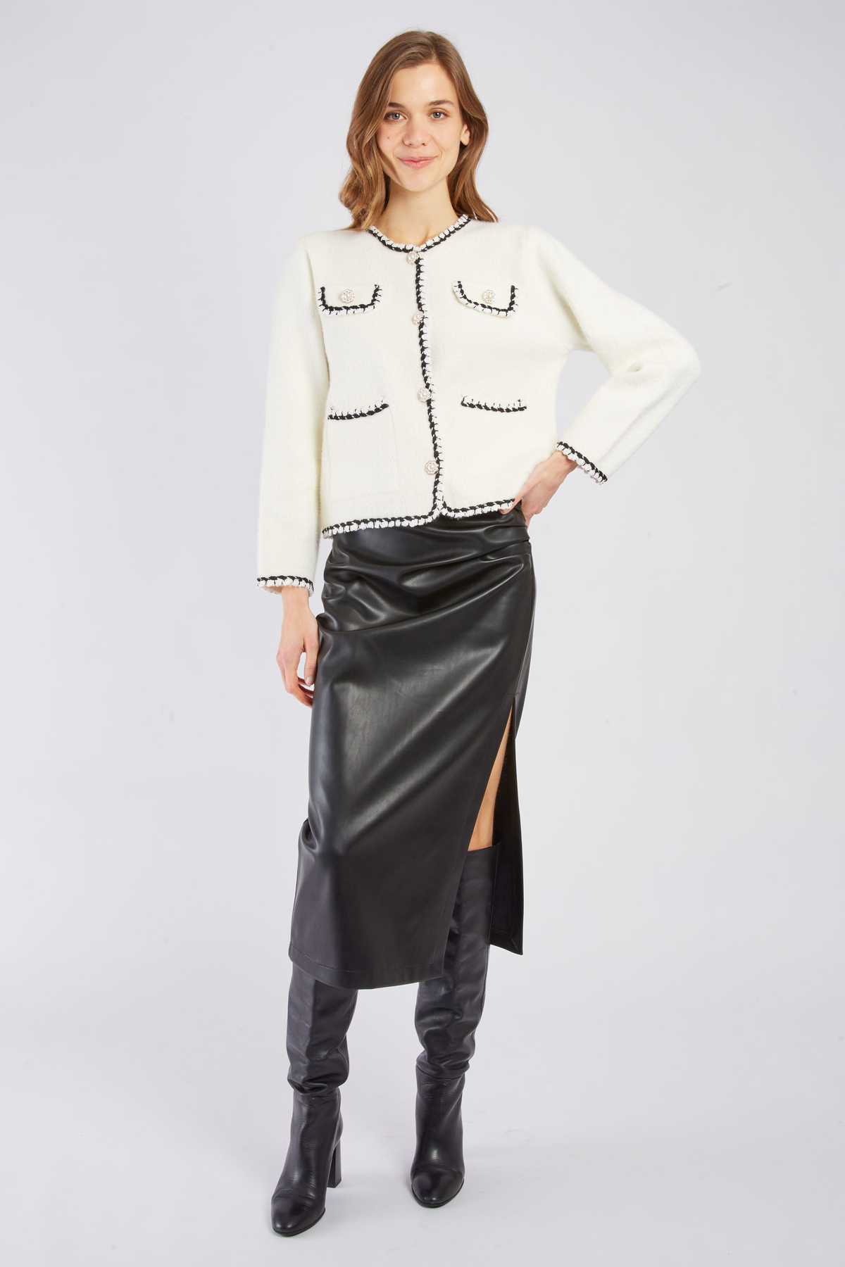 GILET MAILLE BALI - René Derhy ref:A545007