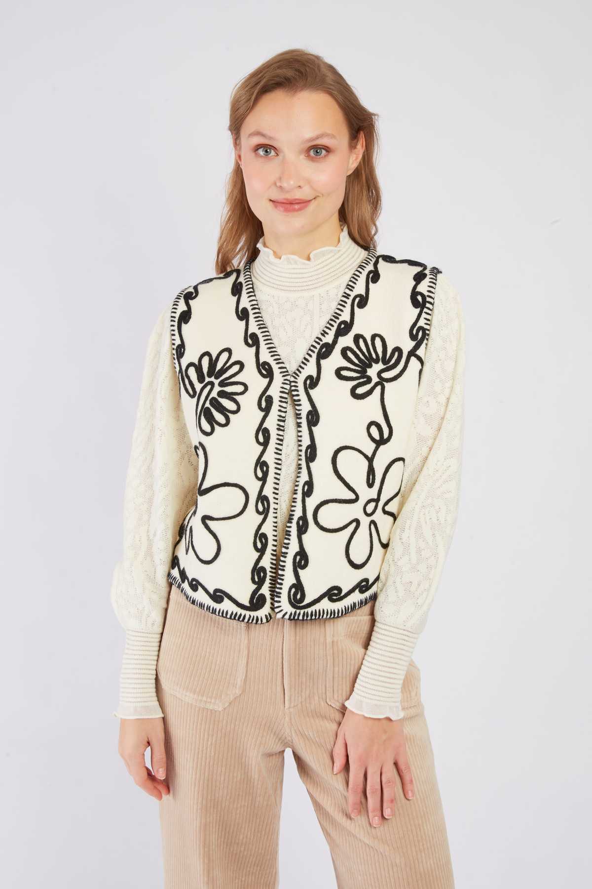 GILET MAILLE BALTHAZAR - René Derhy ref:A545010