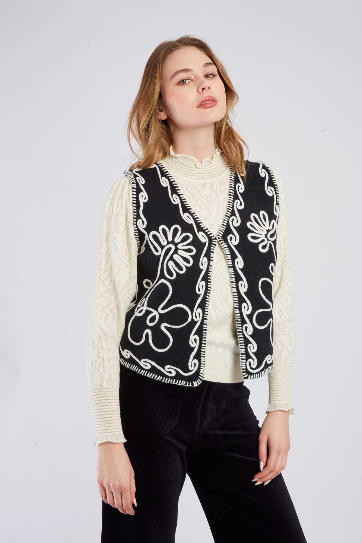 GILET MAILLE BALTHAZAR - René Derhy ref:A545010