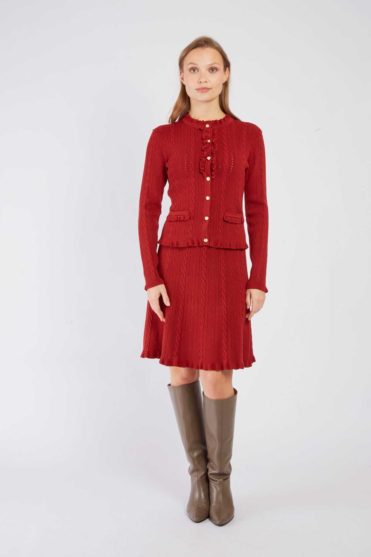 GILET MAILLE BARTHOLOMEE - René Derhy ref:A545022