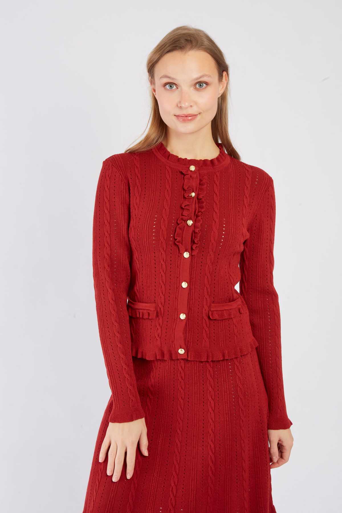 GILET MAILLE BARTHOLOMEE - René Derhy ref:A545022