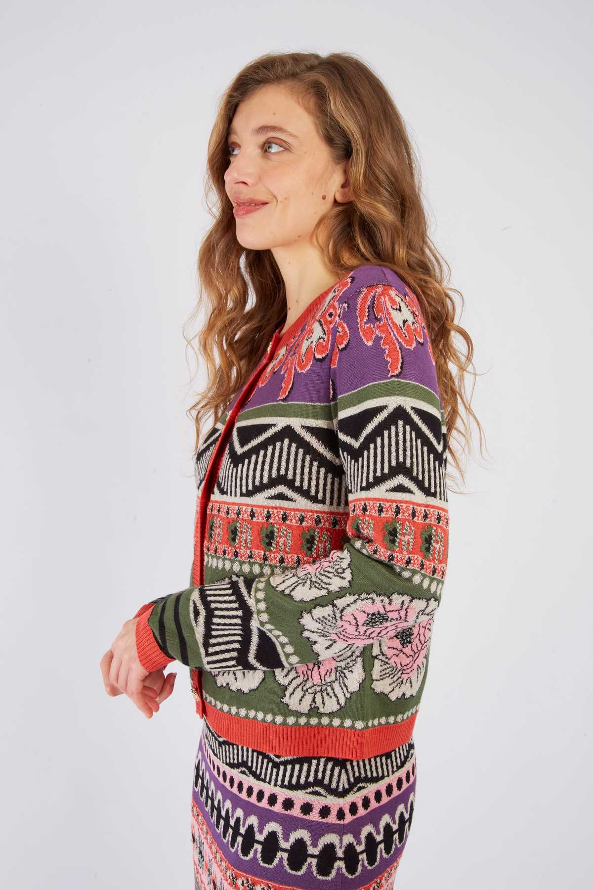 GILET MAILLE BAYONNE - René Derhy ref:A545028