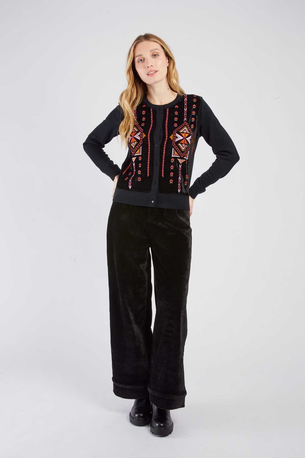 GILET MAILLE BELLADONE - René Derhy ref:A545038