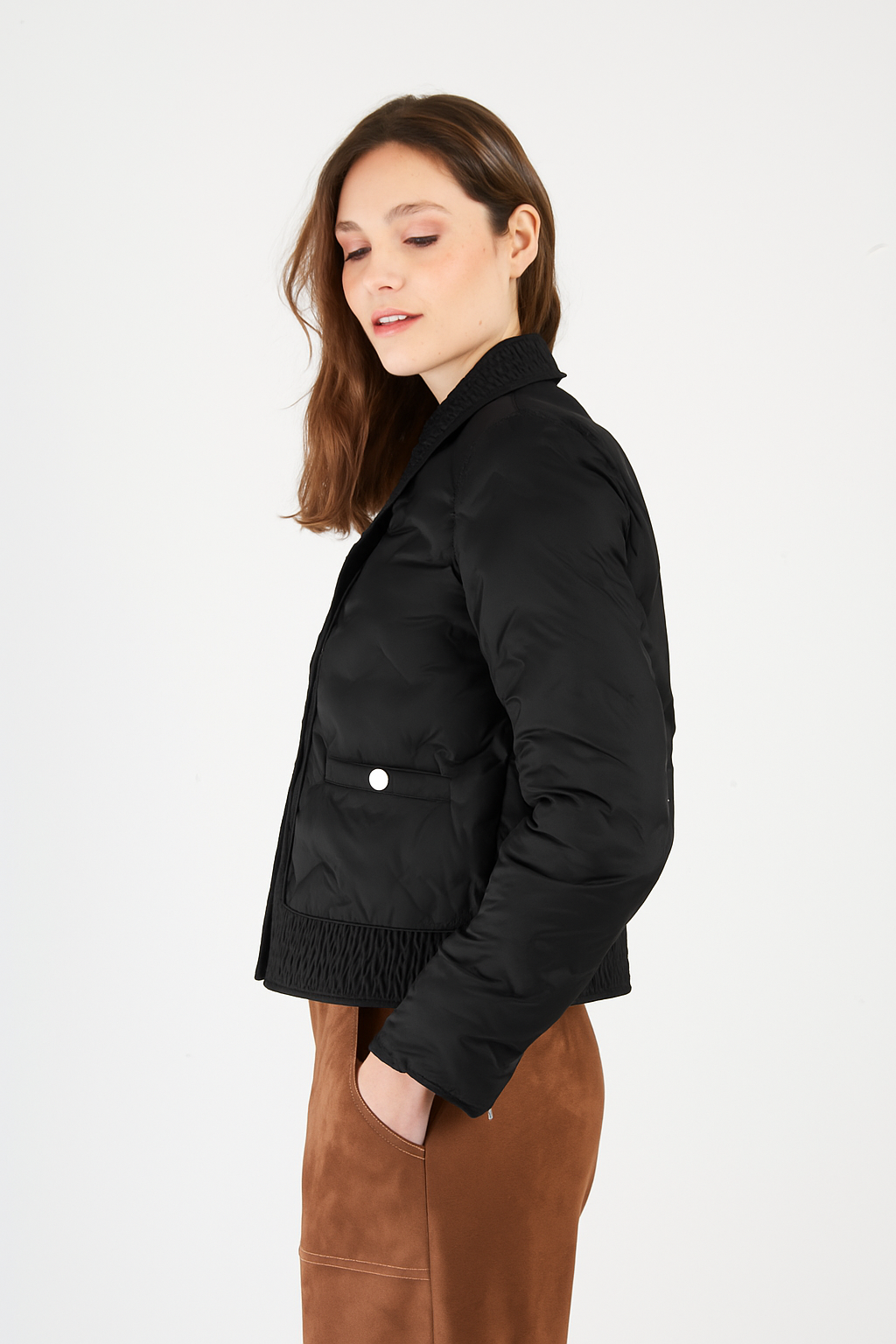 Veste unie matelassée MADELEINE
