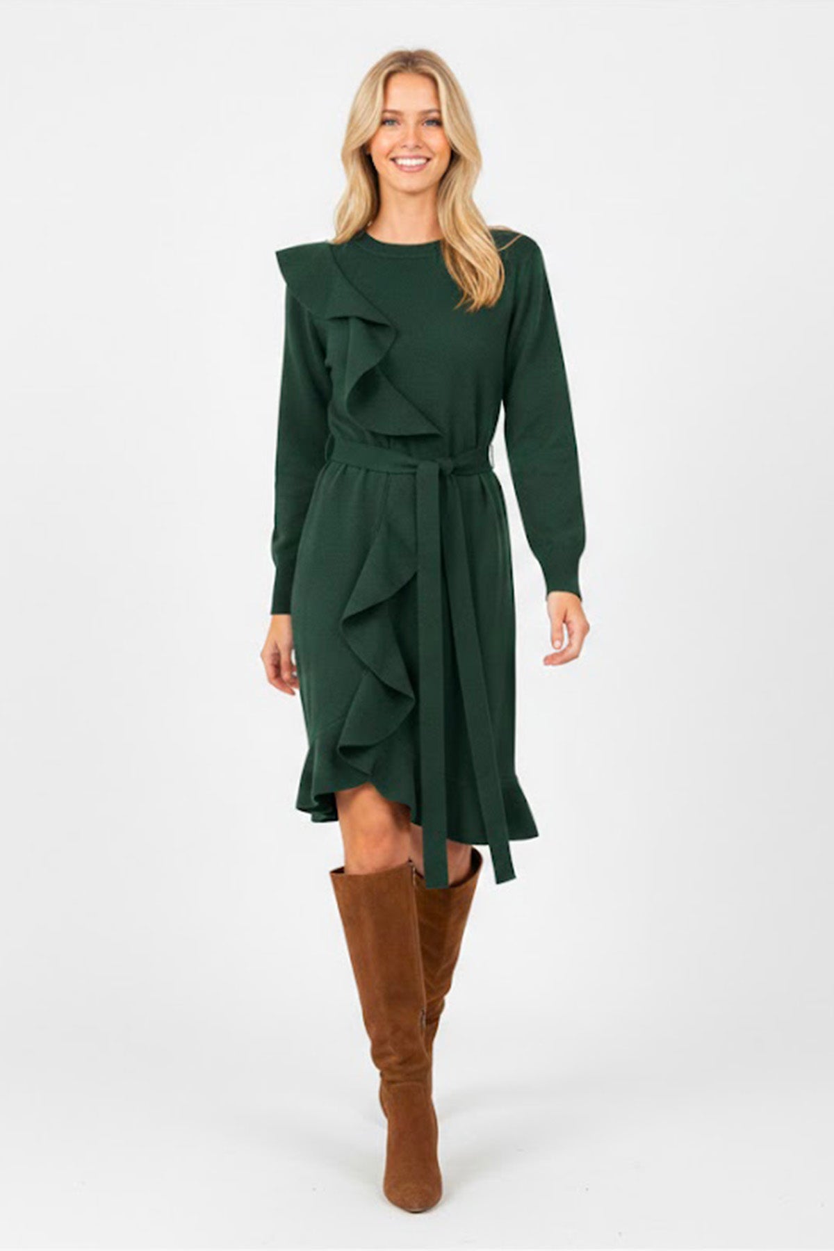 BERGAMOTE ROBE MAILLE - René Derhy ref:A612012