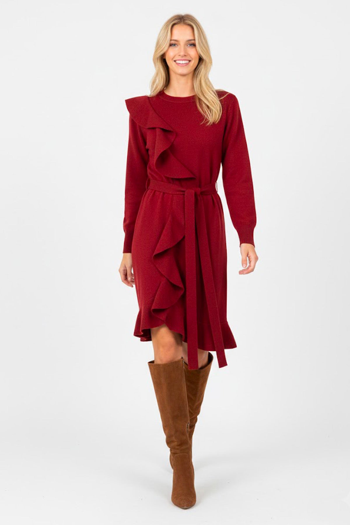 BERGAMOTE ROBE MAILLE - René Derhy ref:A612012