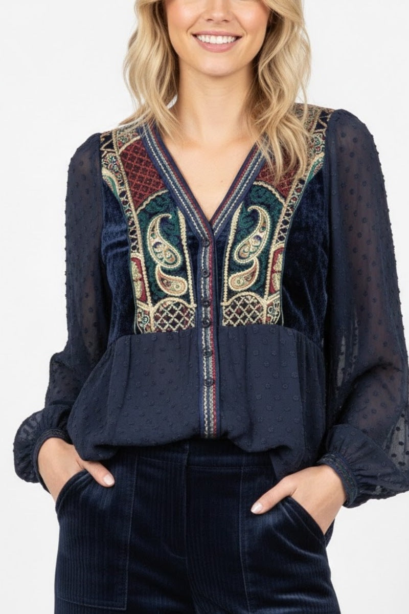JOCELYNE BLOUSE - René Derhy ref:A625014
