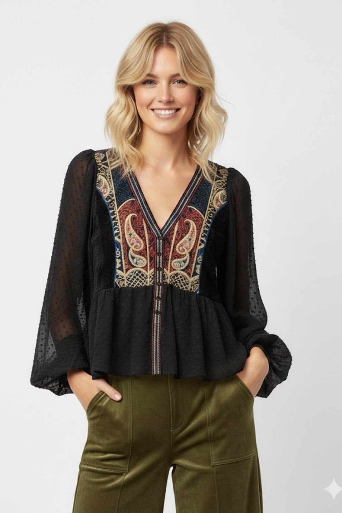 JOCELYNE BLOUSE - René Derhy ref:A625014