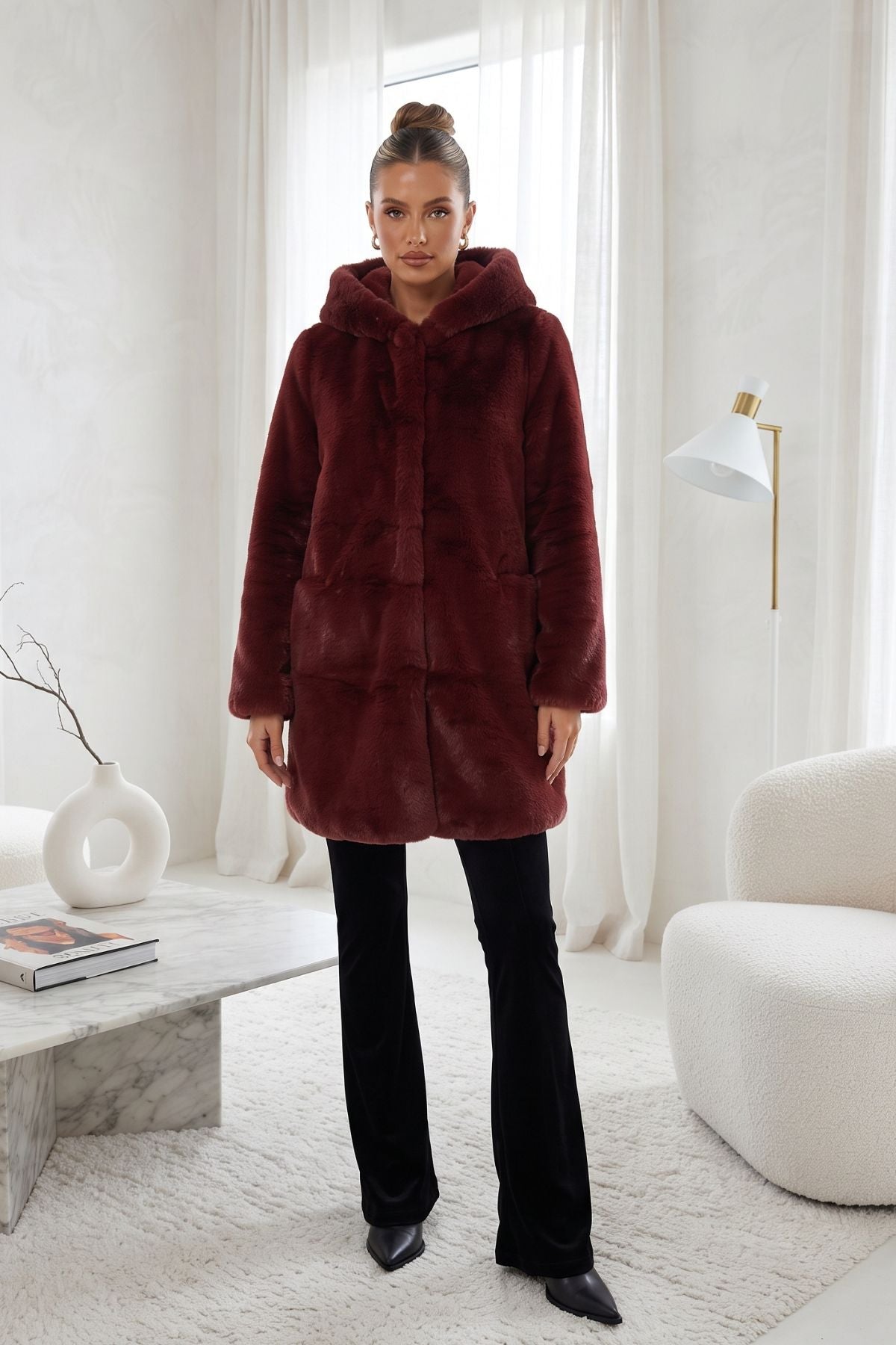 Manteau en fausse fourrure GEORGIE