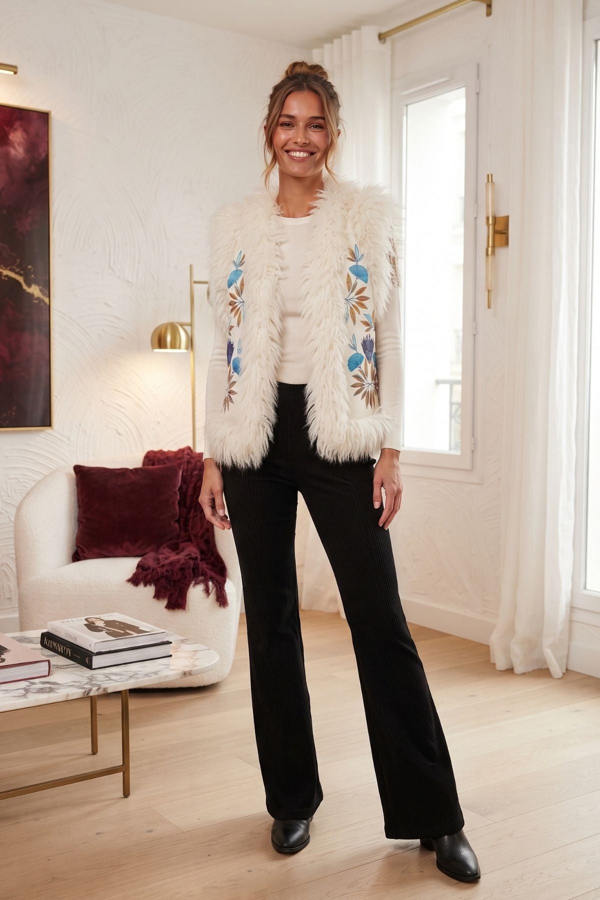 Gilet reversible RAPHAELLE