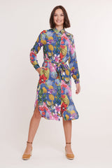 Robe chemise imprimée CEZIA