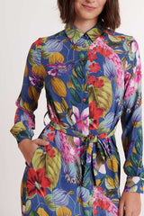 Robe chemise imprimée CEZIA