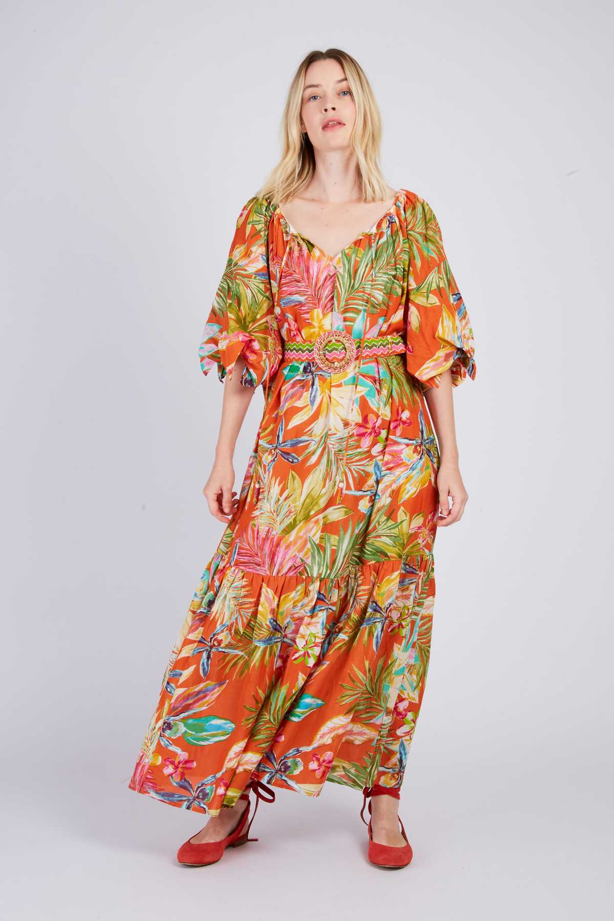 derhy Robe longue imprimée PENNY