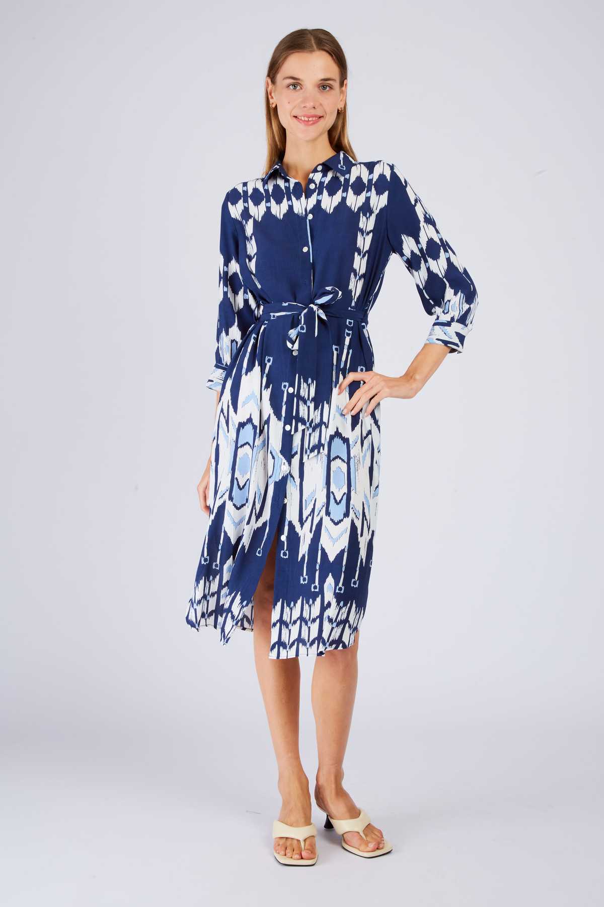 derhy Robe chemise imprimée PRIYA