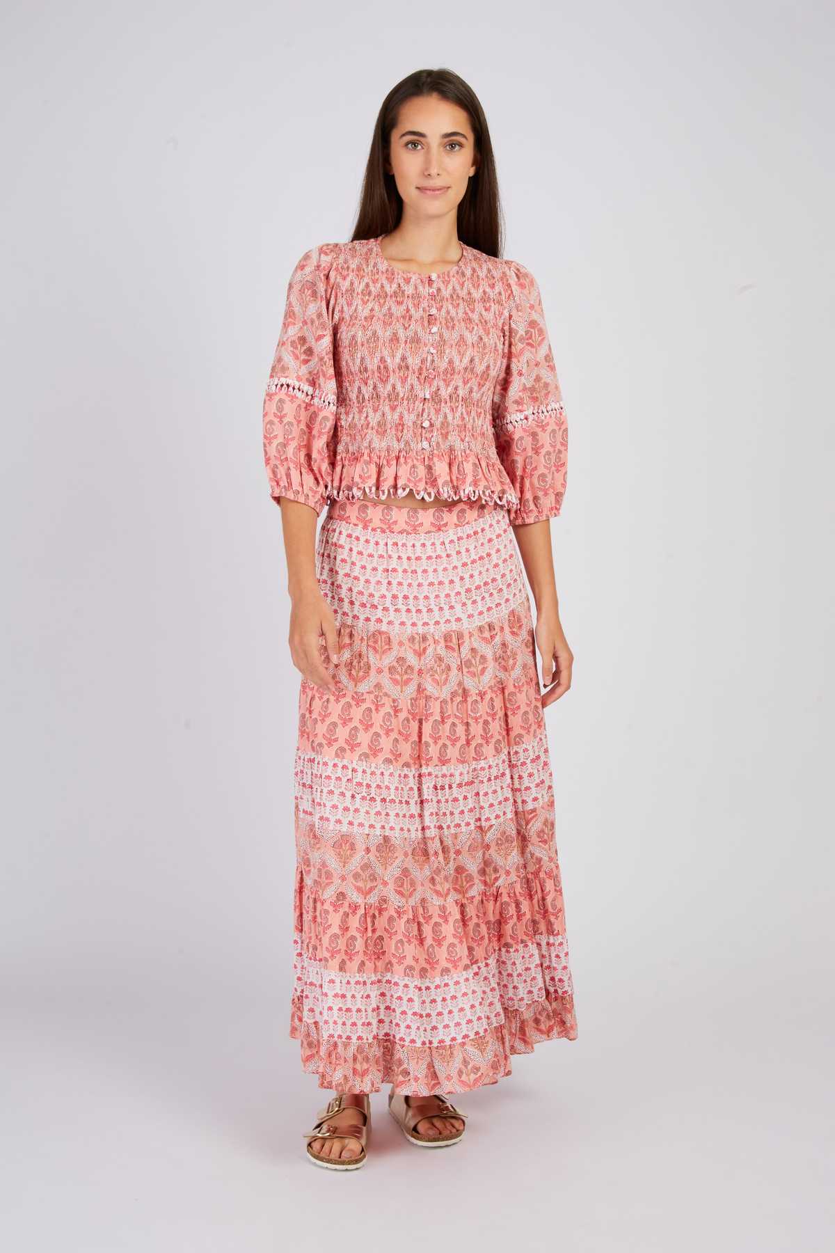 derhy Jupe longue imprimée ADELAIDE