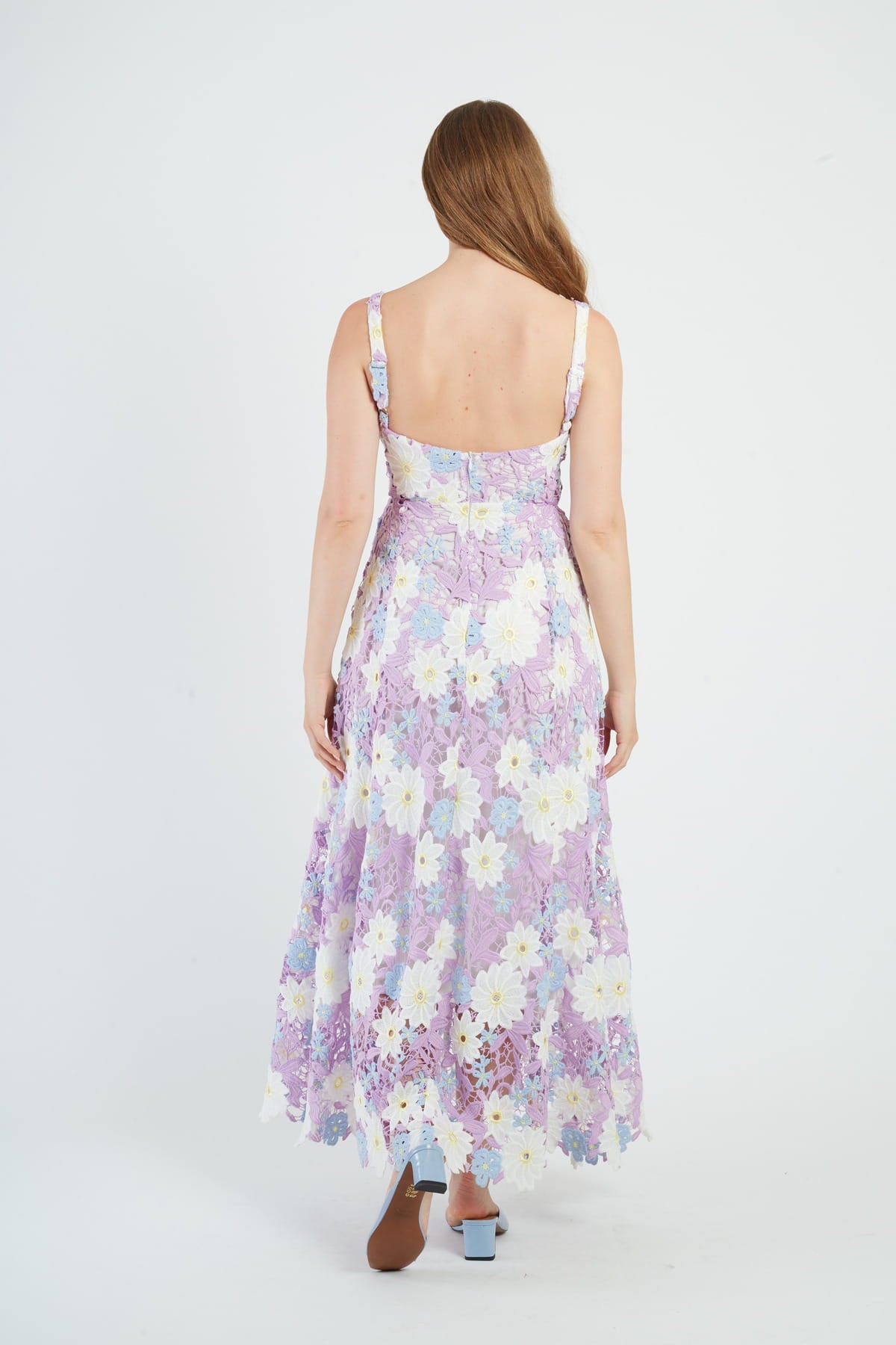 Robe longue en dentelle MARGARITA | Derhy
