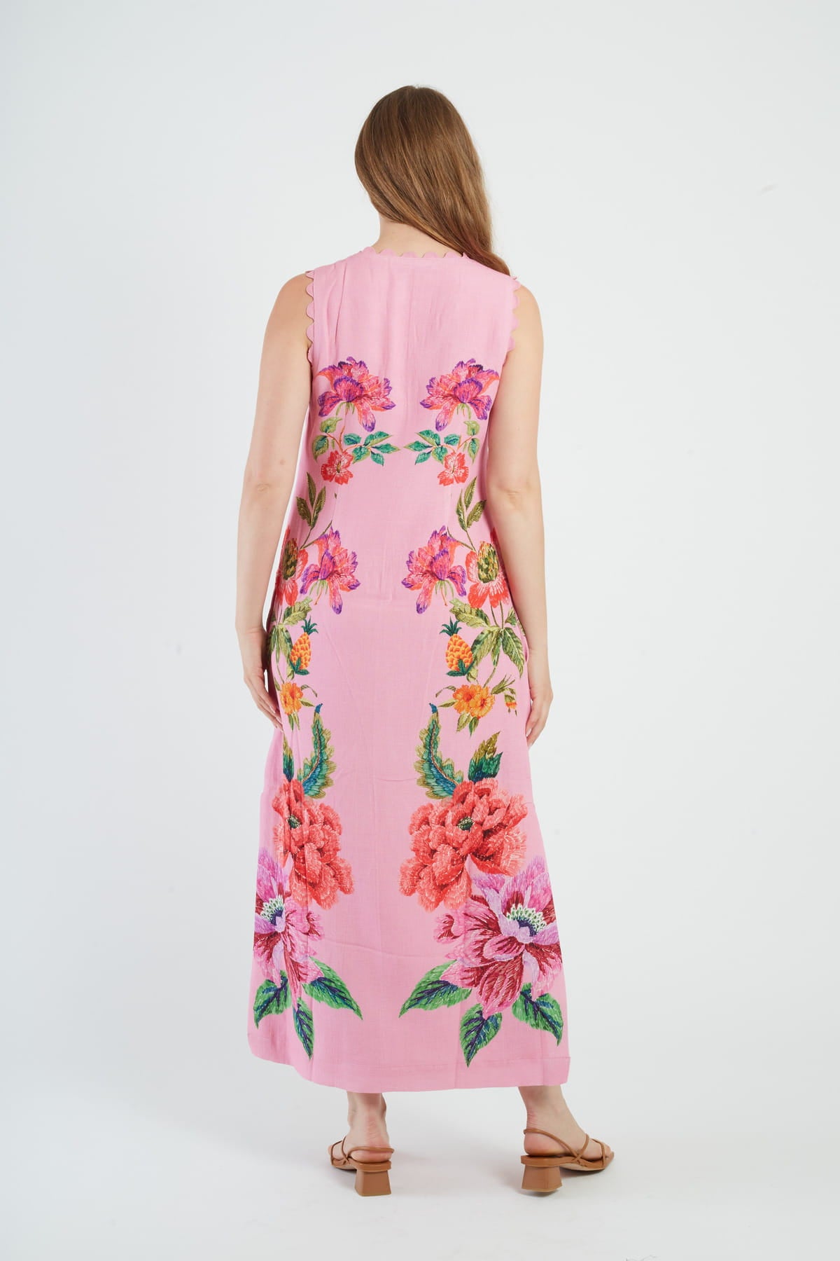 Robe Longue Florale Sans Manches - Mirta | Derhy