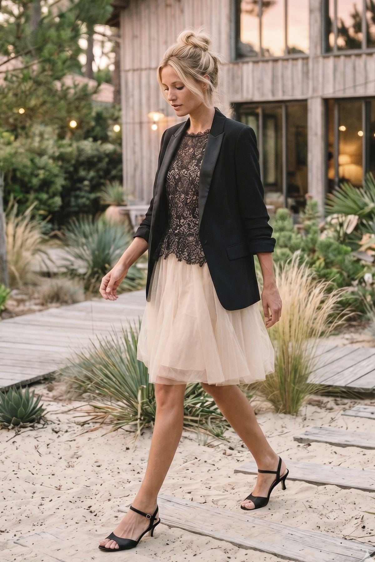 Robe en dentelle GIULIANA