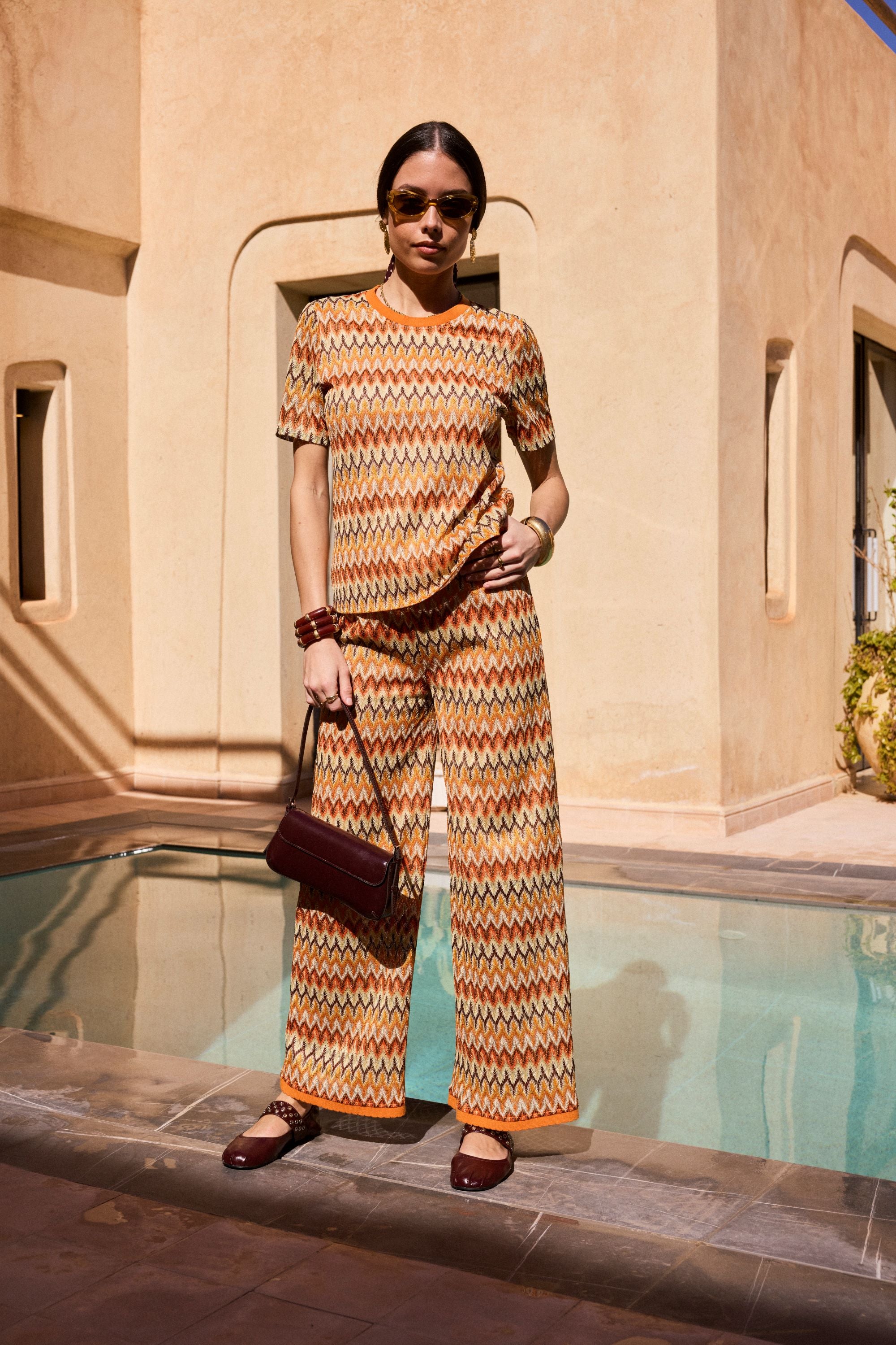 Tee shirt en maille CANNELLE