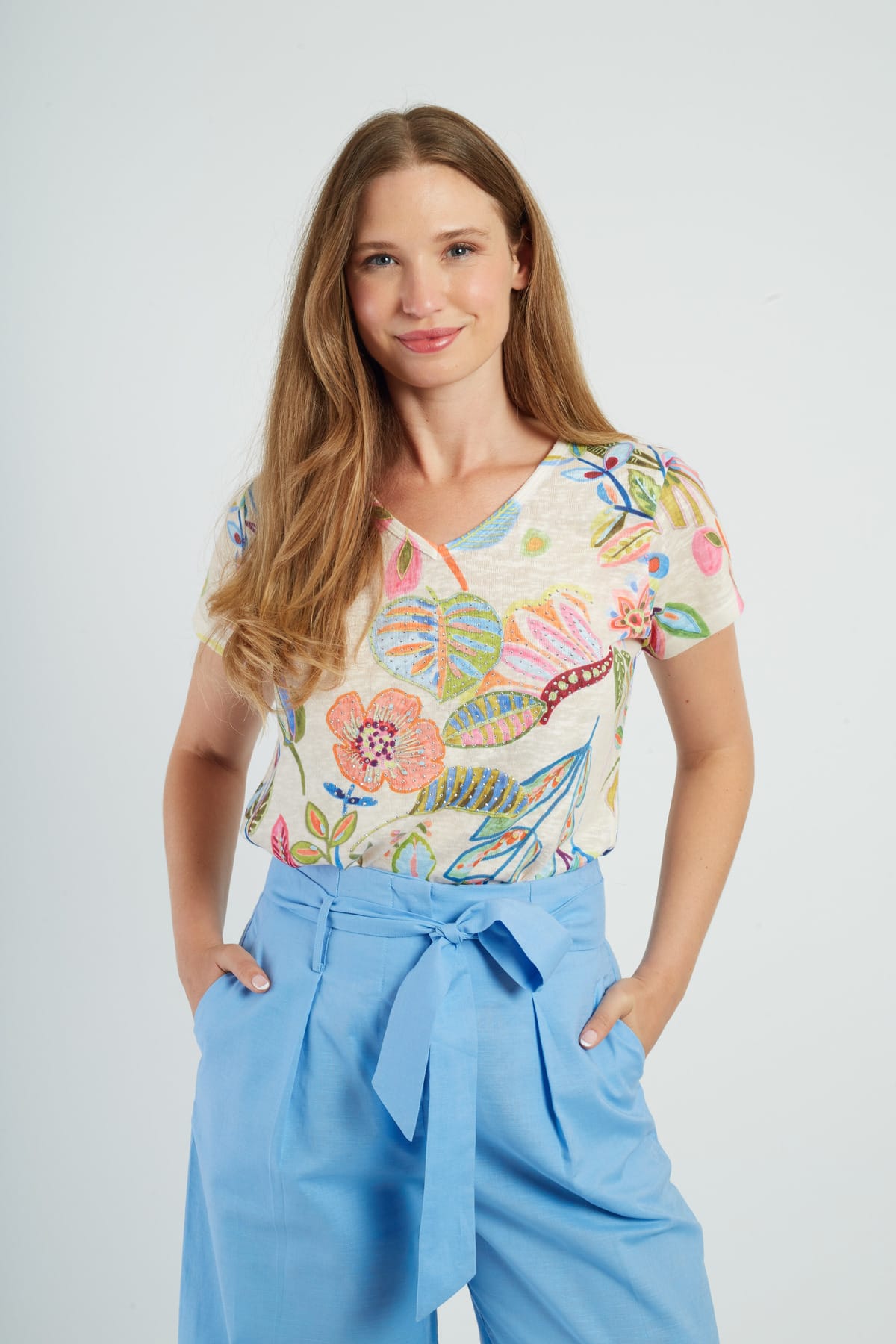 CASSANDRA TEE SHIRT - René Derhy ref:P630010