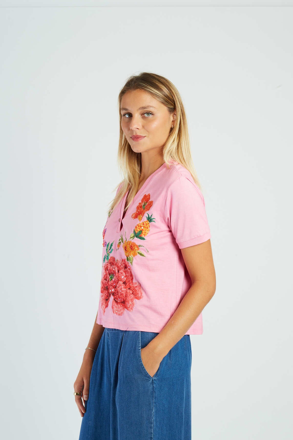 CHERINE TEE SHIRT - René Derhy ref:P630024