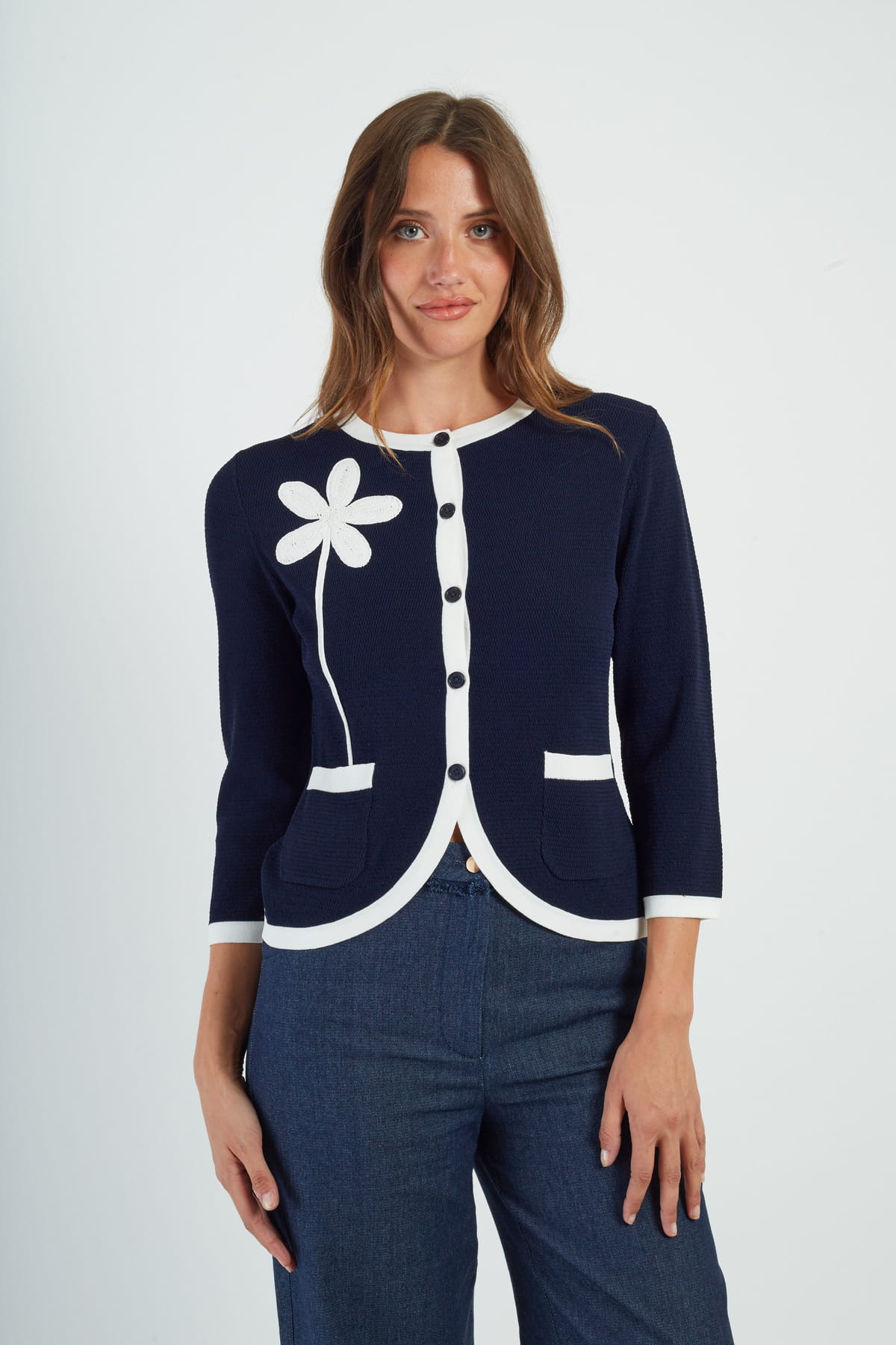 GILET MAILLE PAMELA - René Derhy ref:P645002