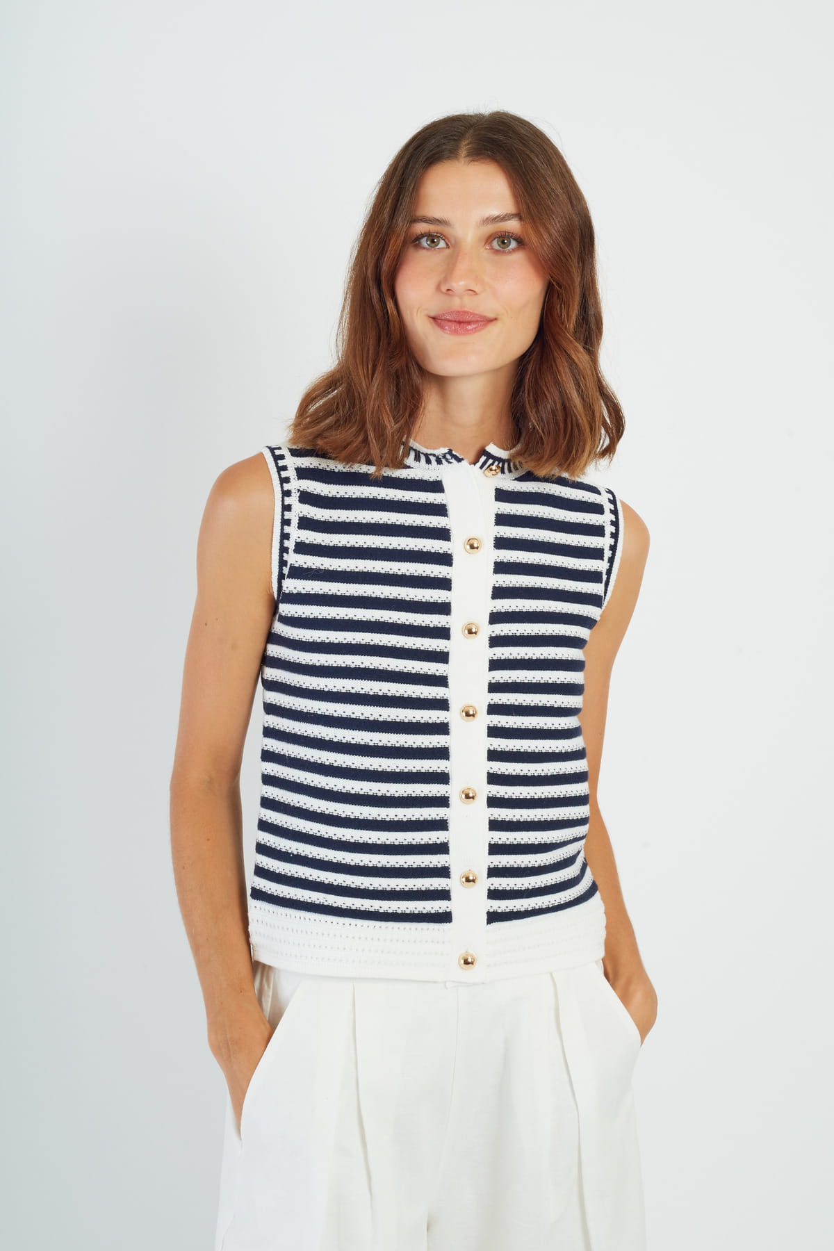 GILET MAILLE PETULA - René Derhy ref:P645017