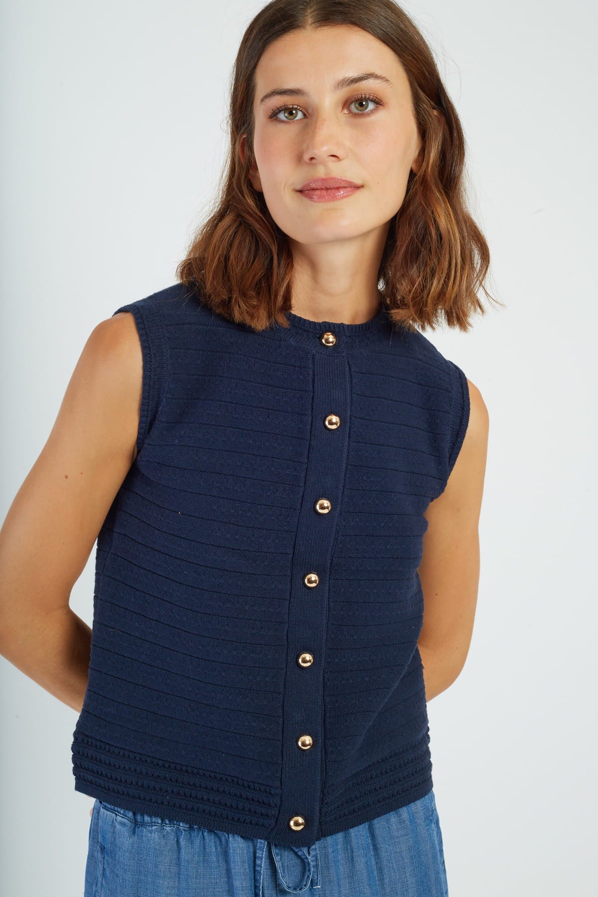 GILET MAILLE PETULA - René Derhy ref:P645017