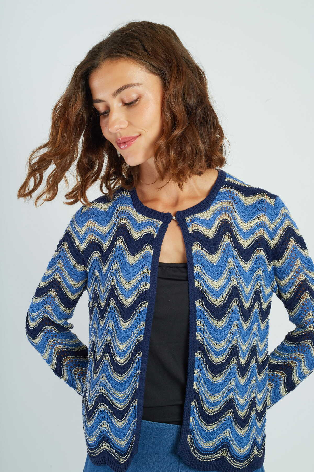 GILET MAILLE PHOEBE - René Derhy ref:P645019
