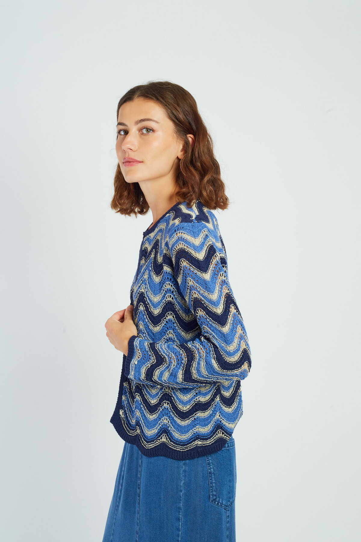 GILET MAILLE PHOEBE - René Derhy ref:P645019