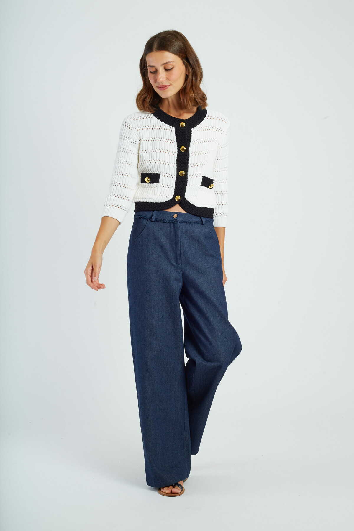 GILET MAILLE PIA - René Derhy ref:P645020