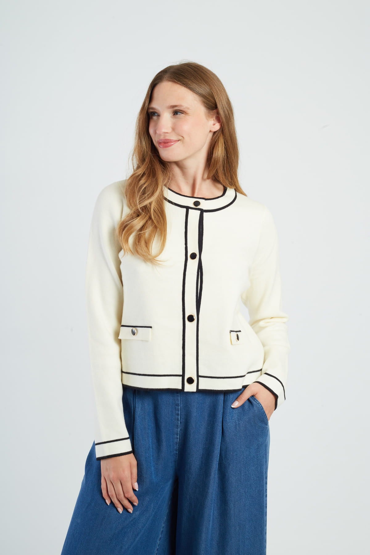 GILET MAILLE PLUME - René Derhy ref:P645023