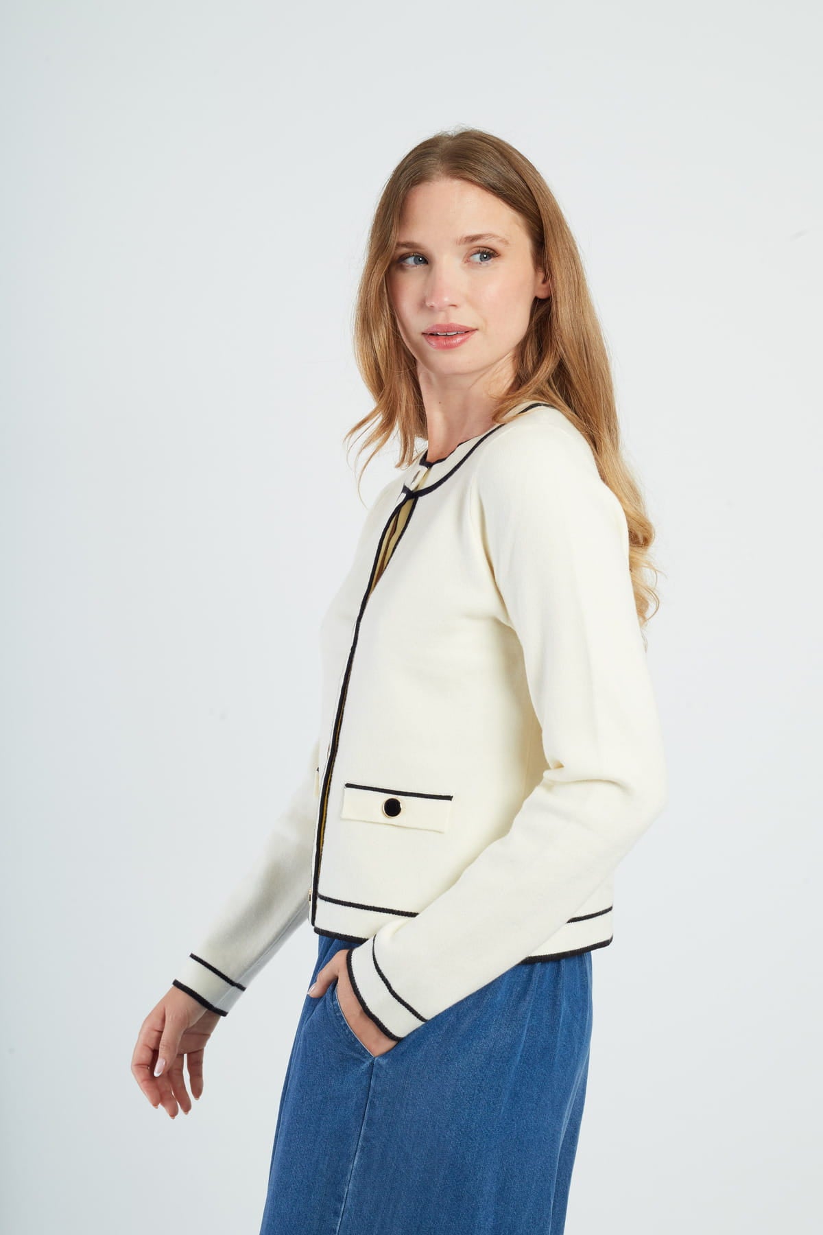 GILET MAILLE PLUME - René Derhy ref:P645023