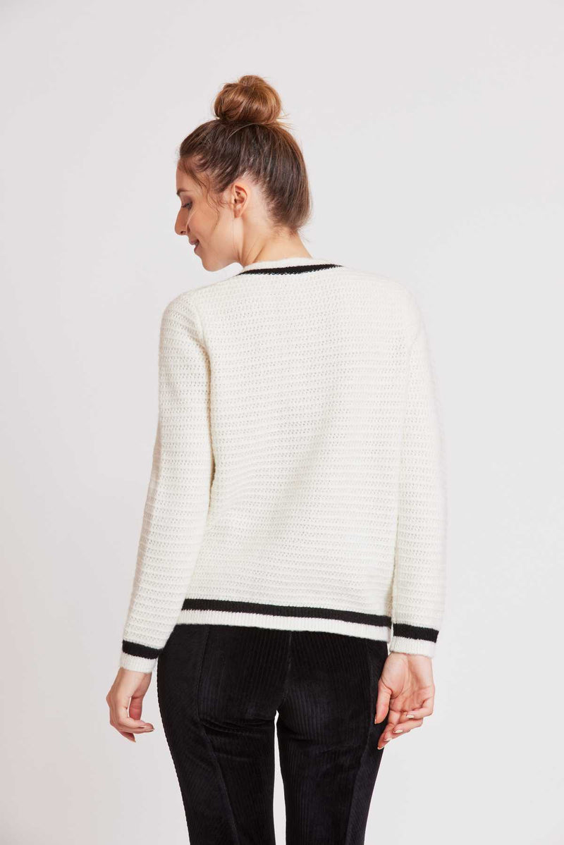 GILET MAILLE CAROLINE - René Derhy ref:A245019