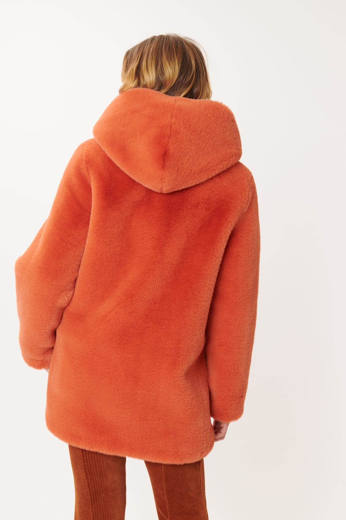 Her lip to／Convertible Fur Tippet Coat NVLT 4-in-1 Convertible Faux-Shearling Coat | Anthropologie
